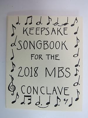 BUYIN' BOOKS AGAIN (MINIATURE BOOK) Keepsake Songbook for the 2018 Mbs Conclave