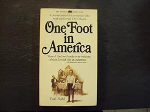 Imagen del vendedor de One Foot In America pb Yuri Suhl 1st Paperback Library Print 12/68 a la venta por Joseph M Zunno