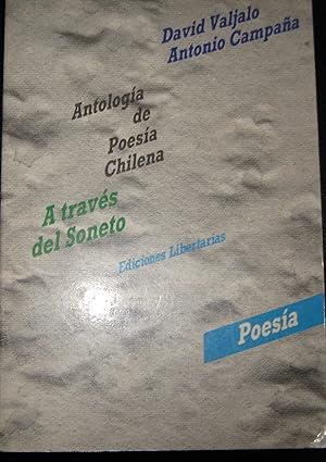 Imagen del vendedor de Antologa de poesa chilena a travs del soneto a la venta por Librera Monte Sarmiento