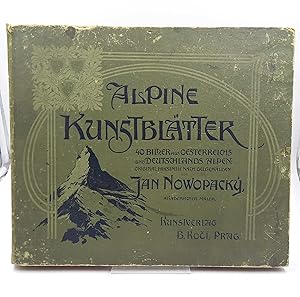 Alpine Kunstblätter. 36 (von 40) Bilder aus Österreichs und Deutschlands Alpen Original-Faksimile...