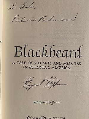 Seller image for Blackbeard: A Tale of Villainy and Murder in Colonial America for sale by Del Mar Books