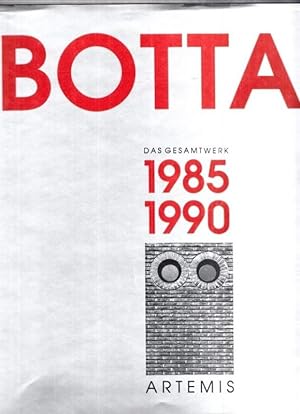 Bild des Verkufers fr Mario Botta - Das Gesamtwerk Band 2 - 1985 - 1990. zum Verkauf von Antiquariat Carl Wegner