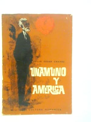 Seller image for Unamuno Y America for sale by World of Rare Books