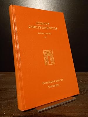 Bild des Verkufers fr Novatiani Opera quae supersunt (.) Edidit G. F. Diercks. (= Corpus Christianorum Series Latina, Volume 4). zum Verkauf von Antiquariat Kretzer