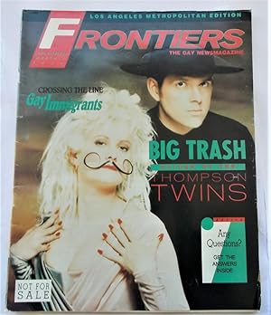 Frontiers (Vol. Volume 8 Number No. 22, March 2, 1990): The Gay Newsmagazine (News Magazine) (Cov...