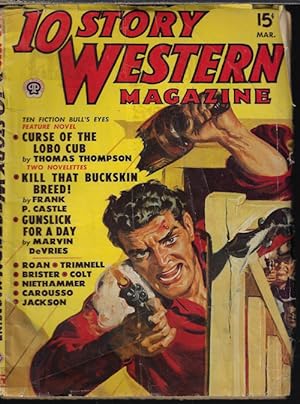 Image du vendeur pour 10 STORY WESTERN Magazine: March, Mar. 1950 mis en vente par Books from the Crypt