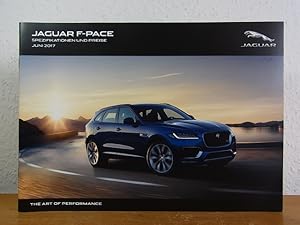 Jaguar F-Pace. The Art of Performance. Spezifikationen und Preise. Stand Juni 2017