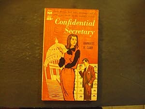 Seller image for Confidential Secretary pb Harriett H. Carr 1st Berkley Print 7/61 for sale by Joseph M Zunno