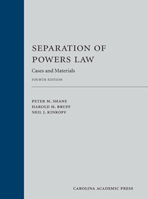 Seller image for Separation of Powers Law : Cases and Materials for sale by GreatBookPrices