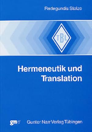 Bild des Verkufers fr Hermeneutik und Translation. zum Verkauf von Antiquariat Thomas Haker GmbH & Co. KG