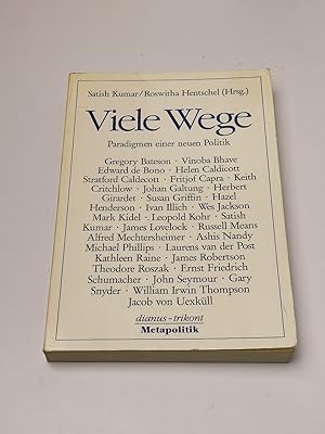Seller image for Viele Wege - Paradigmen einer neuen Politik for sale by BcherBirne