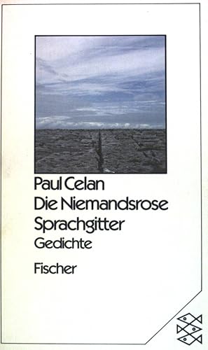 Seller image for Die Niemandsrose; Sprachgitter. Gedichte. Fischer-Taschenbcher ; (Nr 2223) for sale by books4less (Versandantiquariat Petra Gros GmbH & Co. KG)
