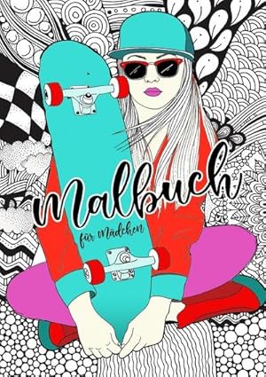 Bild des Verkufers fr Malbuch fr Mdchen Zentangle : Malbuch fr Mdchen ab 12 Jahren | Malbuch fr Jugendliche | Kreativitt, Entspannung & Spass | Geschenk Jugendliche Mdchen. DE zum Verkauf von AHA-BUCH GmbH