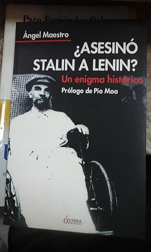 Bild des Verkufers fr ASESIN STALIN A LENIN? Un enigma histrico (Barcelona, 2005) zum Verkauf von Multilibro