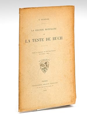 Seller image for La Grande Montagne de La Teste de Buch [ Edition originale ] for sale by Librairie du Cardinal