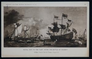 Battle Of Solbay Fleet Visit Postcard
