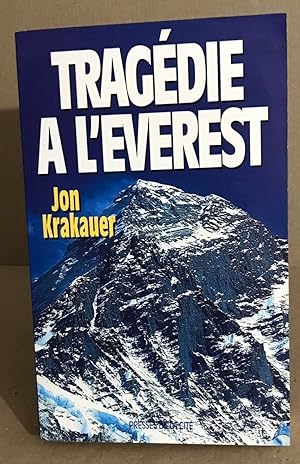 Image du vendeur pour Tragedie a l'everest mis en vente par librairie philippe arnaiz