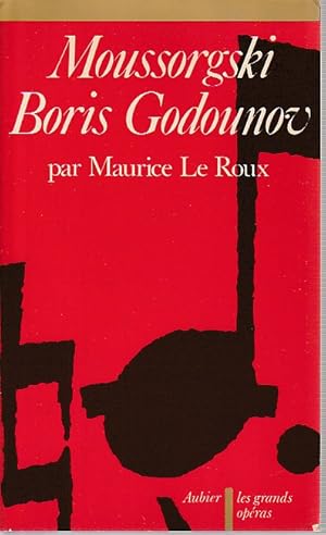 Image du vendeur pour Moussorgski Boris Godounov, mis en vente par L'Odeur du Book