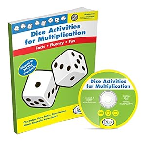 Bild des Verkufers fr Dice Activities for Multiplication, Grades 3-6 zum Verkauf von Pieuler Store