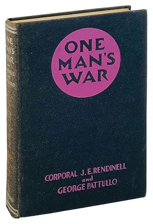Imagen del vendedor de One Man's War: the diary of a leatherneck a la venta por Capitol Hill Books, ABAA