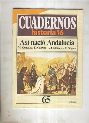 Seller image for Cuadernos Historia 16 numero 065:Asi nacio andalucia for sale by El Boletin