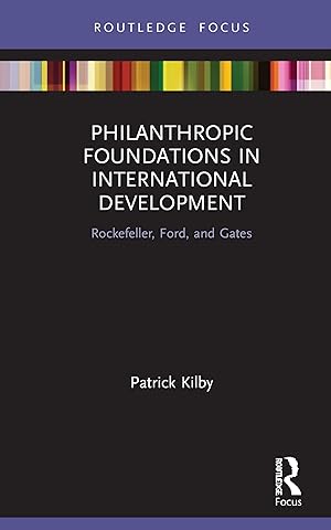 Bild des Verkufers fr Philanthropic Foundations in International Development zum Verkauf von moluna