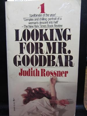 Imagen del vendedor de LOOKING FOR MR. GOODBAR a la venta por The Book Abyss