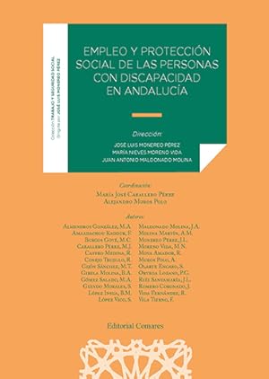 Imagen del vendedor de Empleo y proteccin social de las personas con discapacidad en Andaluca a la venta por Vuestros Libros