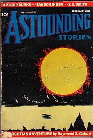 Bild des Verkufers fr Astounding Stories Vol. XX, No. 6. February 1938 zum Verkauf von Archer's Used and Rare Books, Inc.