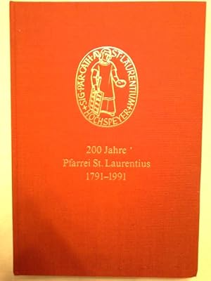 200 Jahre Pfarrei St. Laurentius, Hochspeyer 1791-1991