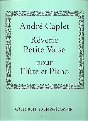 Image du vendeur pour Reverie Petite Valse pour Flute et Piano mis en vente par Snow Crane Media