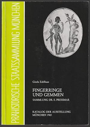 Fingerringe und Gemmen. Sammlung Dr. E. Pressmar.