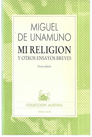 Mi religión y otros ensayos breves