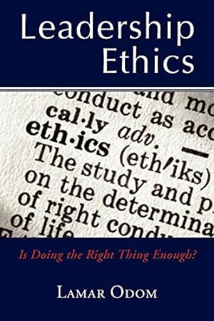 Bild des Verkufers fr Leadership Ethics zum Verkauf von WeBuyBooks