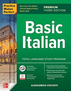 Imagen del vendedor de Practice Makes Perfect Basic Italian a la venta por GreatBookPrices