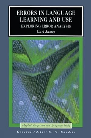 Seller image for Errors in Language Learning and Use : Exploring Error Analysis for sale by GreatBookPrices