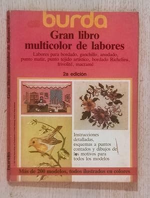 BURDA. GRAN LIBRO MULTICOLOR DE LABORES (año 1983)