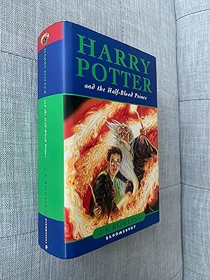 Seller image for Harry Potter and the Half-Blood Prince, with signed hand-drawn illustration by the cover artist for sale by April Star Books