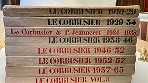 Seller image for Le Corbusier & Pierre Jeanneret : Oeuvres compltes 1910 - 1929 / 1929 - 1934 / 1934 - 1938 / 1938 - 1946 / 1946 - 1952 / 1952 - 1957 / 1957 - 1965 vol 8 Les dernieres Oeuvres. 5 Auflg. Publie par Max Bill (Vol 8 2. Auflg 1973) for sale by Antiquariat Michael Solder