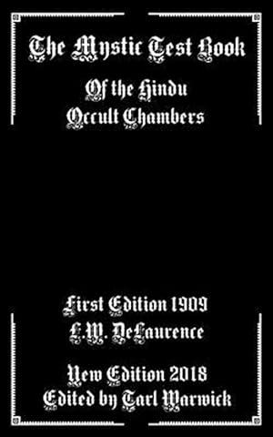 Bild des Verkufers fr The Mystic Test Book: Of the Hindu Occult Chambers zum Verkauf von GreatBookPrices