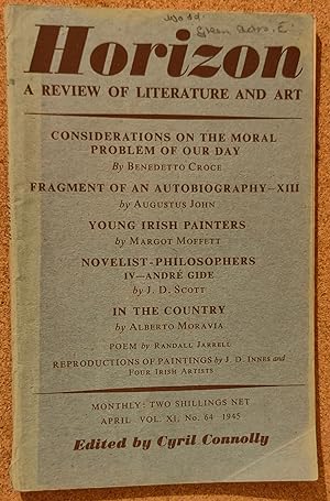 Seller image for Horizon April 1945 - A Review of Literature and Art: for sale by Shore Books