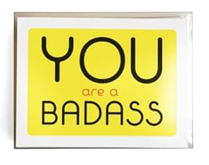 Bild des Verkufers fr You Are a Badass(r) Notecards : 10 Notecards and Envelopes zum Verkauf von Smartbuy