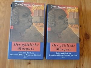 Seller image for Der gttliche Marquis - Leben und Werk des Donatien-Aldonze-Francois de Sade, in 2 Bnden. (2 BCHER) for sale by Gebrauchtbcherlogistik  H.J. Lauterbach