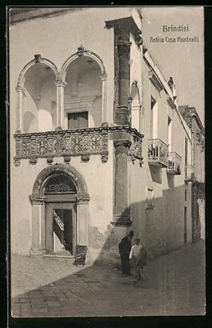 Cartolina Brindisi, Antica Casa Monticelli