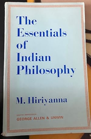 Imagen del vendedor de Essentials of Indian Philosophy a la venta por Ocean Tango Books