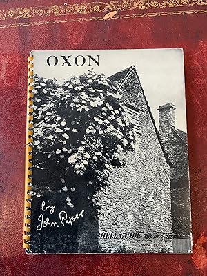 Image du vendeur pour Oxon; a Shell Guide mis en vente par Nangle Rare Books