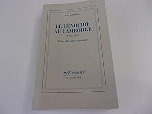 Seller image for LE GENOCIDE AU CAMBODGE. 1975   1979.race. Idéologie et pouvoir for sale by occasion de lire