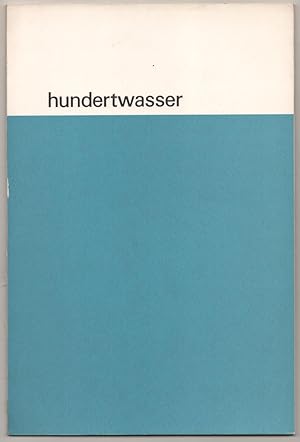 Image du vendeur pour Hundertwasser mis en vente par Jeff Hirsch Books, ABAA