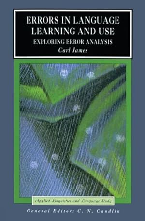 Seller image for Errors in Language Learning and Use : Exploring Error Analysis for sale by GreatBookPricesUK