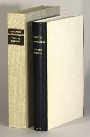 Japanese papermaking: traditions, tools, and techniques